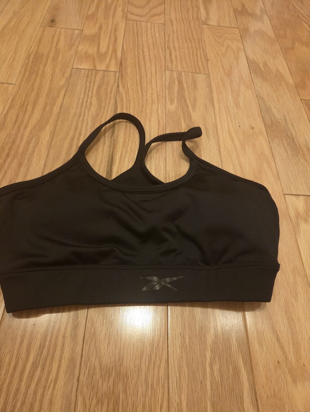 Reebok Women's Black Sports Bra - Medium Support